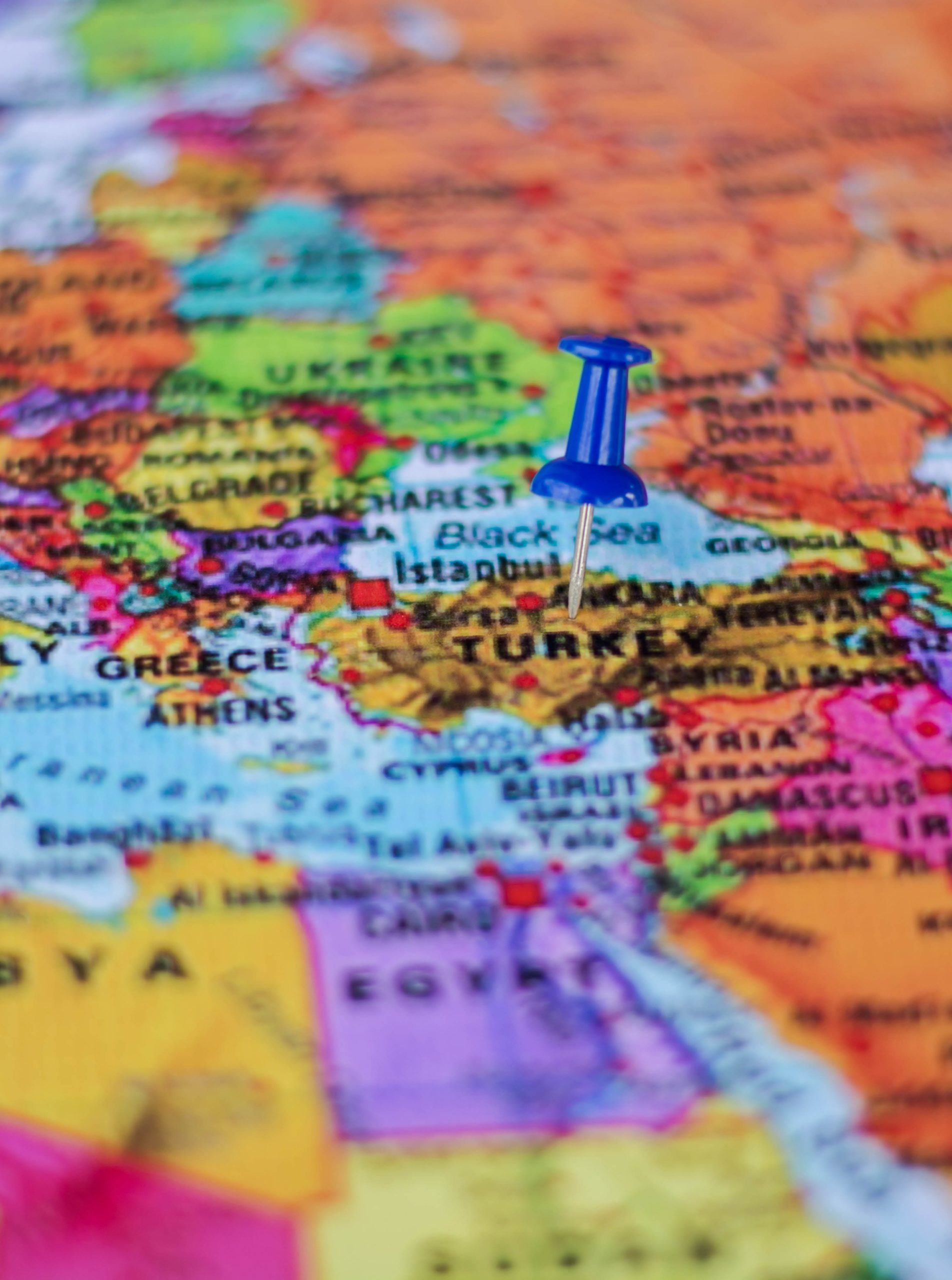 mapa turquia